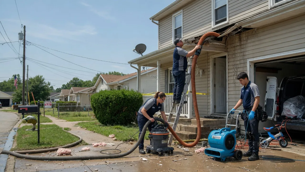 Water Damage Restoration in Gilbertsville, PA near me